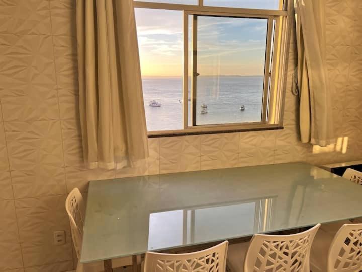 סלבאדור Apartamento No Farol Da Barra. Vista Deslumbrante Para O Mar! No Circuito Do Carnaval. Ao Lado Do Porto Da Barra ! מראה חיצוני תמונה